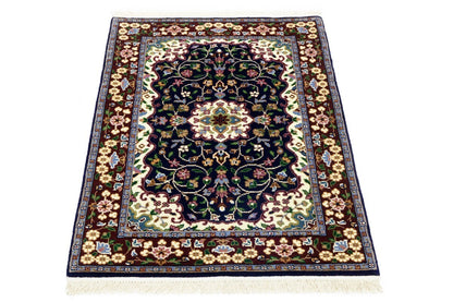 Hand-Knottted Kirman Oriental Rug 3X4 Ft Classic