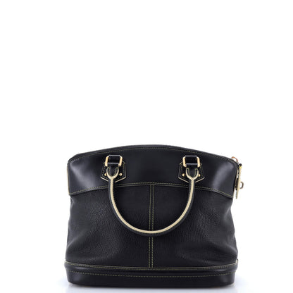 Louis Vuitton Suhali Lockit Handbag Leather Pm