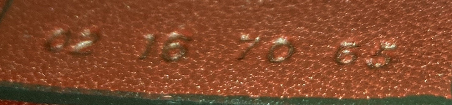 Chloe Hudson Handbag Whipstitch Leather Small