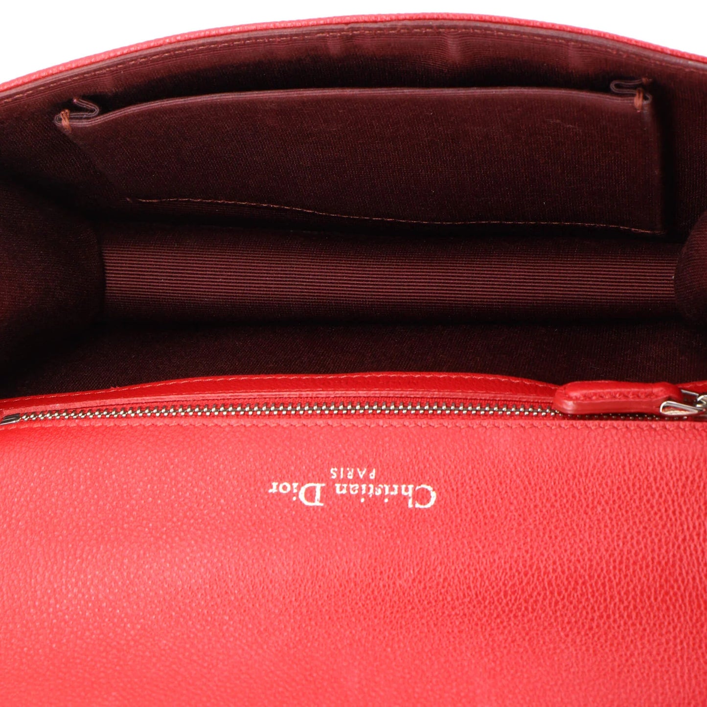 Christian Dior Diorama Flap Bag Grained Calfskin Small