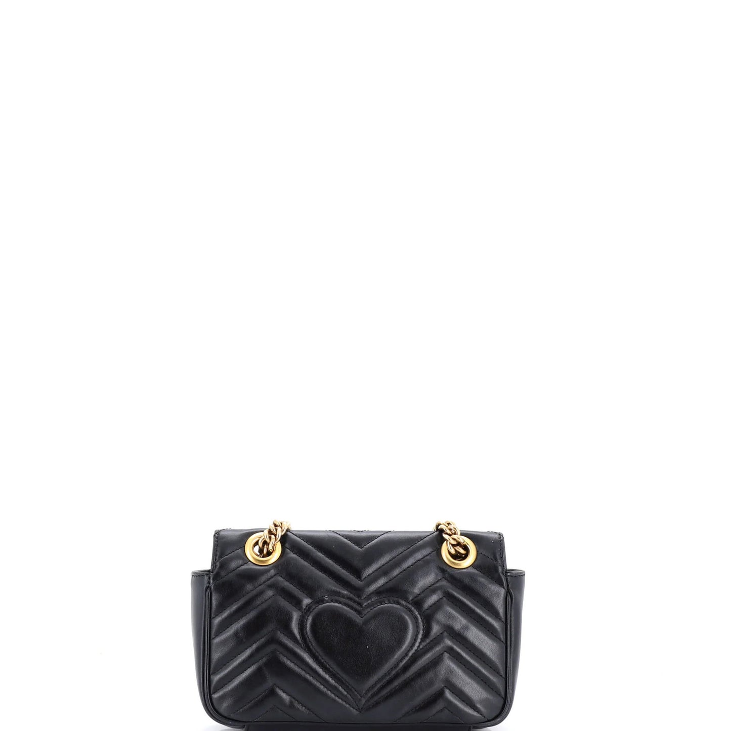 Gucci Gg Marmont Flap Bag Matelasse Leather Small