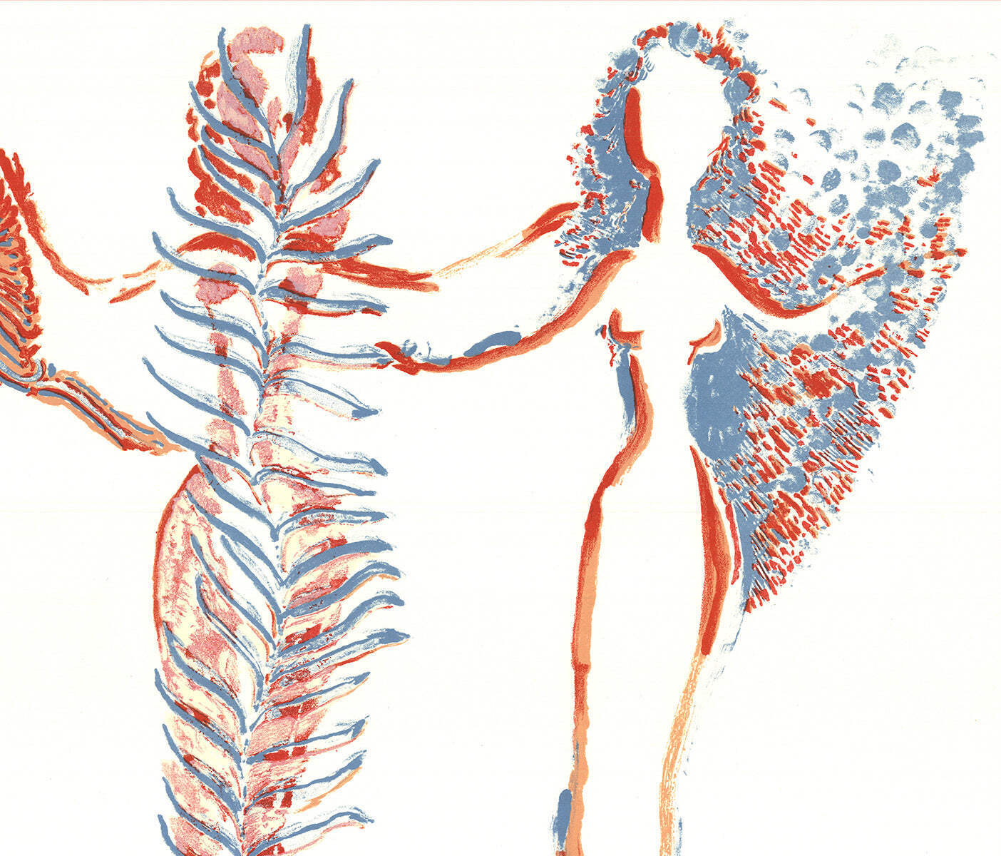 Apel-Les Fenosa Tres Dones Signed " Lithograph Contemporary