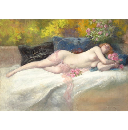 Albert Joseph Penot Signed Original Painting Oil