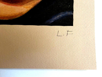 Lucian.Freud Lithograph Coa Numbered A Hand Signed Limited Stamp