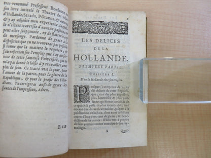 Jean-Nicolas De Parival ?Les Delices De La Hollande?, 1662, First Edition