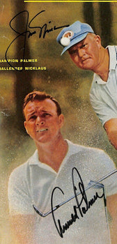 Jack Nicklaus/Arnold Palmer Dual-Signed 1965 Si