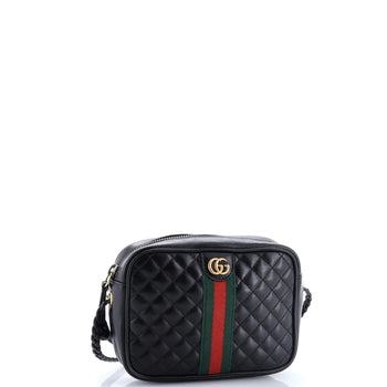 Gucci Trapuntata Camera Bag Quilted Leather Mini