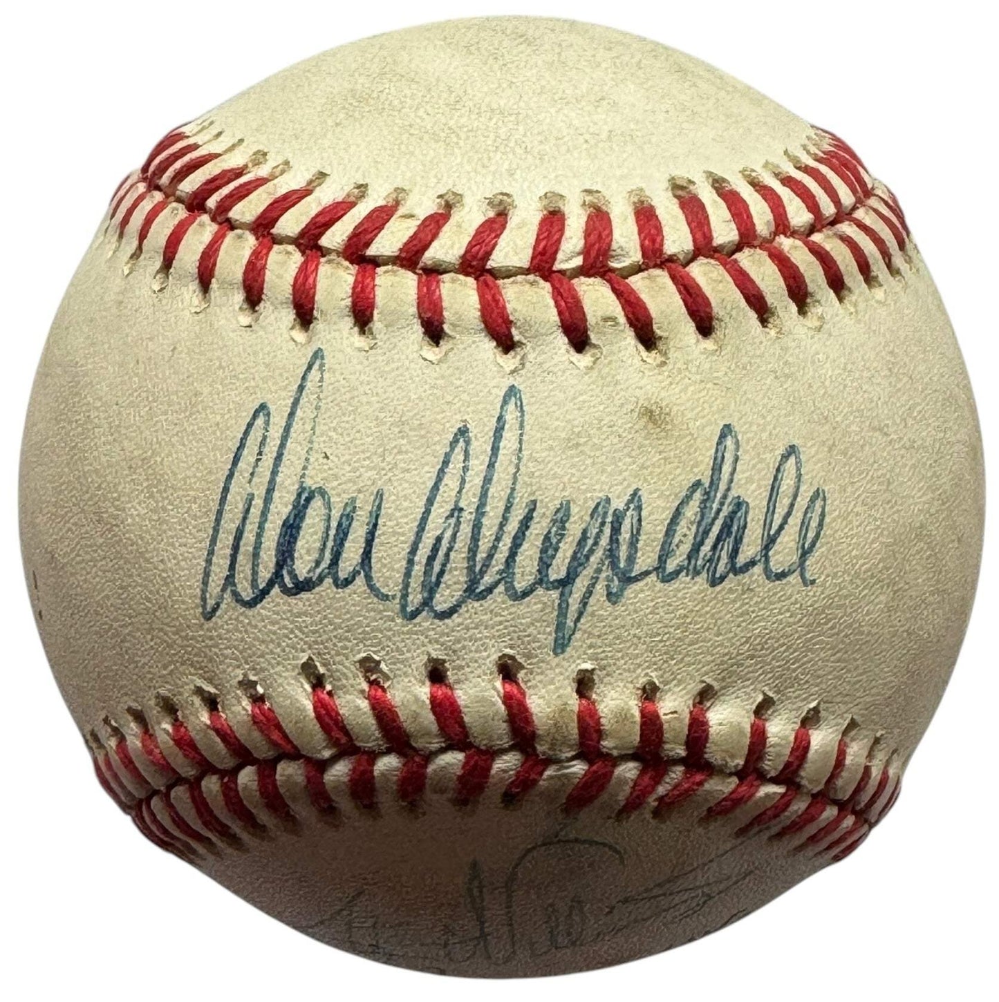 Don Drysdale & Others Autographed Official National League Baseball (Jsa)