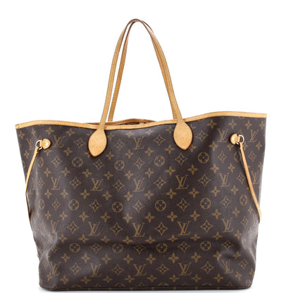 Louis Vuitton Neverfull Tote Monogram Canvas Gm
