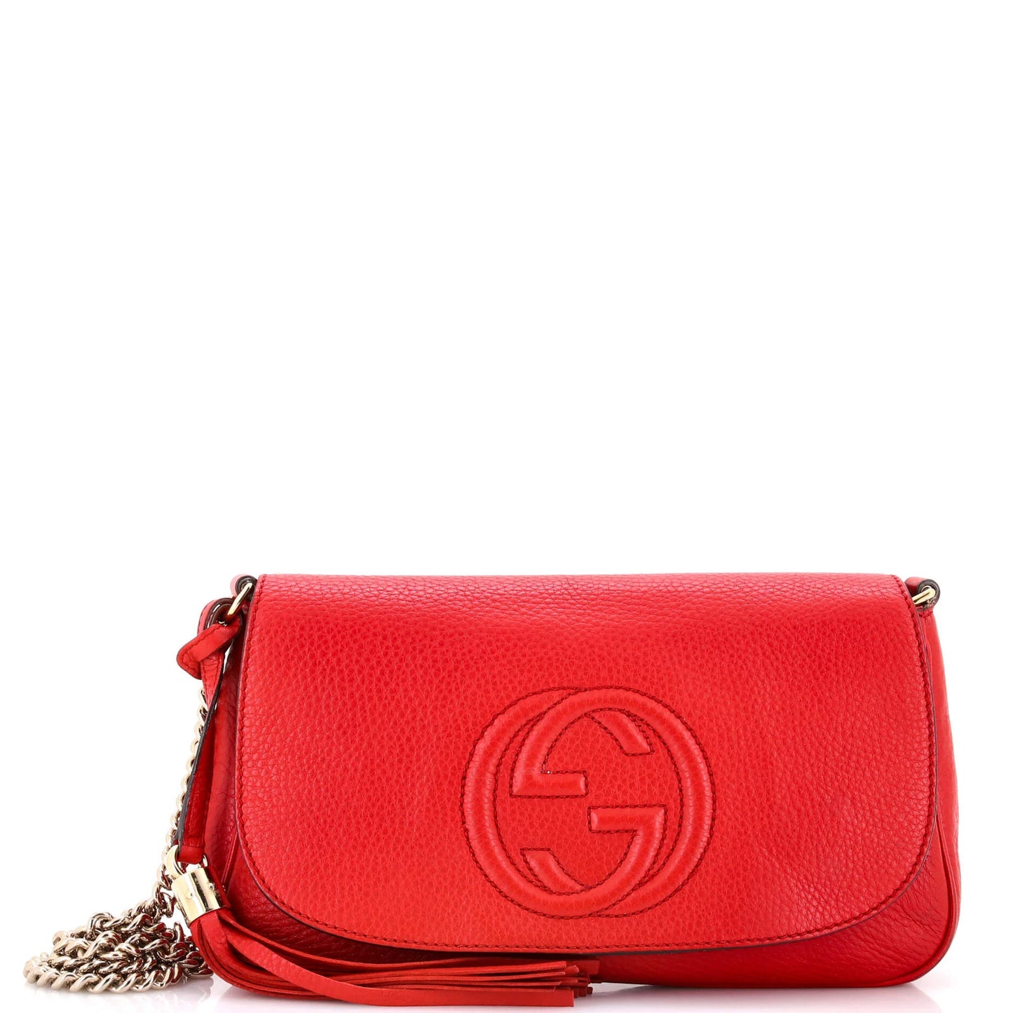 Gucci Soho Chain Crossbody Bag Leather Medium