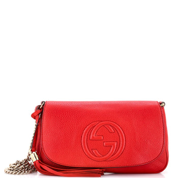 Gucci Soho Chain Crossbody Bag Leather Medium