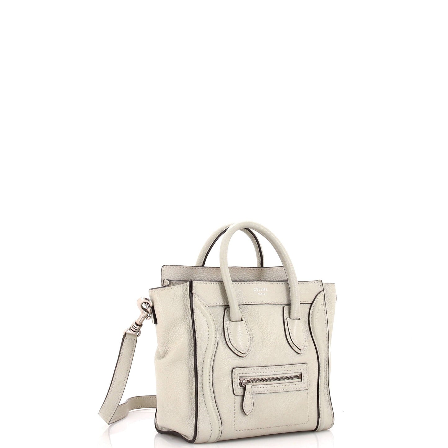 Celine Luggage Bag Grainy Leather Nano