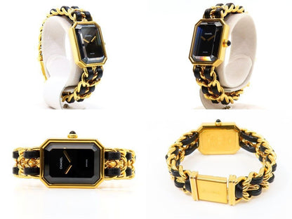 Chanel H0001 Premire S Gp Leather Strap Quartz