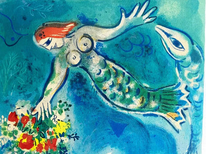Marc Chagall Lithograph Coa Hand Numbered Signed Collectible