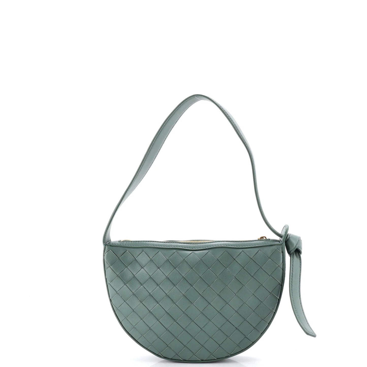 Bottega Veneta Sunrise Shoulder Bag Intrecciato Leather Mini