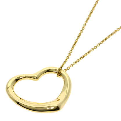 Tiffany&Co.   Necklace Open Heart K18 Yellow Gold