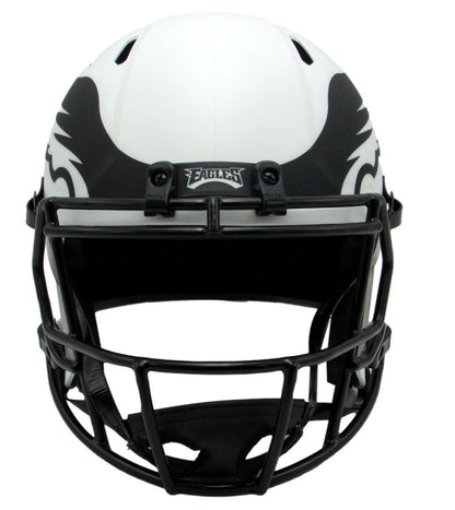 Brandon Graham Signed Eagles Lunar Full Size Replica Football Helmet Jsa 167017