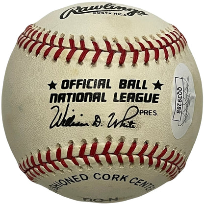 Billy Herman Autographed Official Baseball (Jsa)