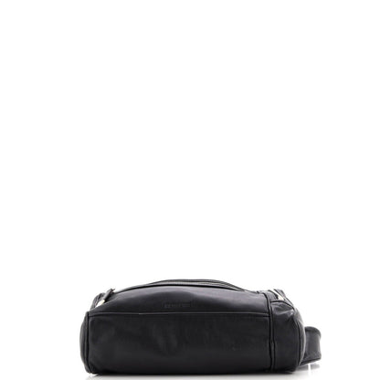 Christian Dior Homme Multi Pocket Waist Bag Leather