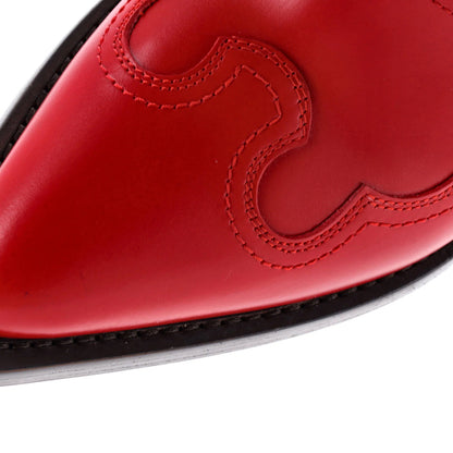 Leather Christian Dior Women's West Cowboy Ankle Boots