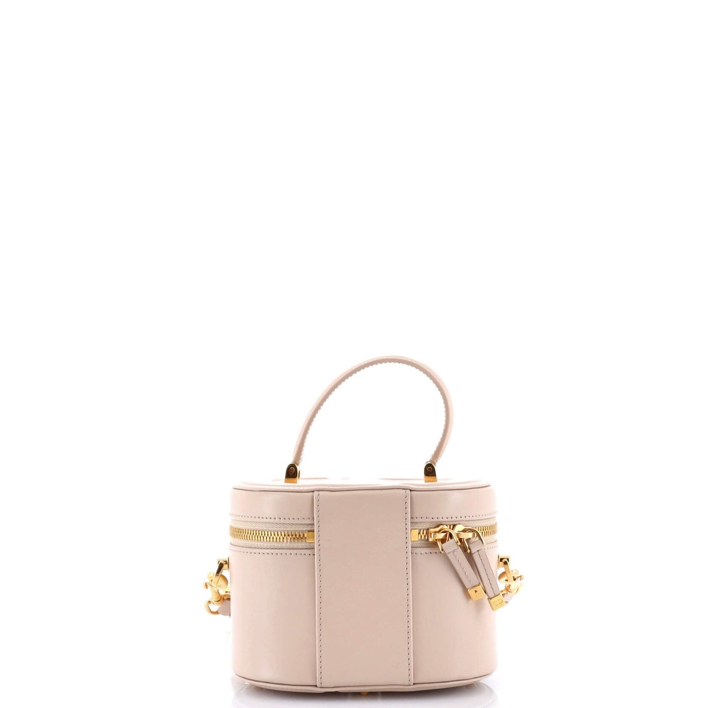 Christian Dior Cd Signature Vanity Case Leather Small