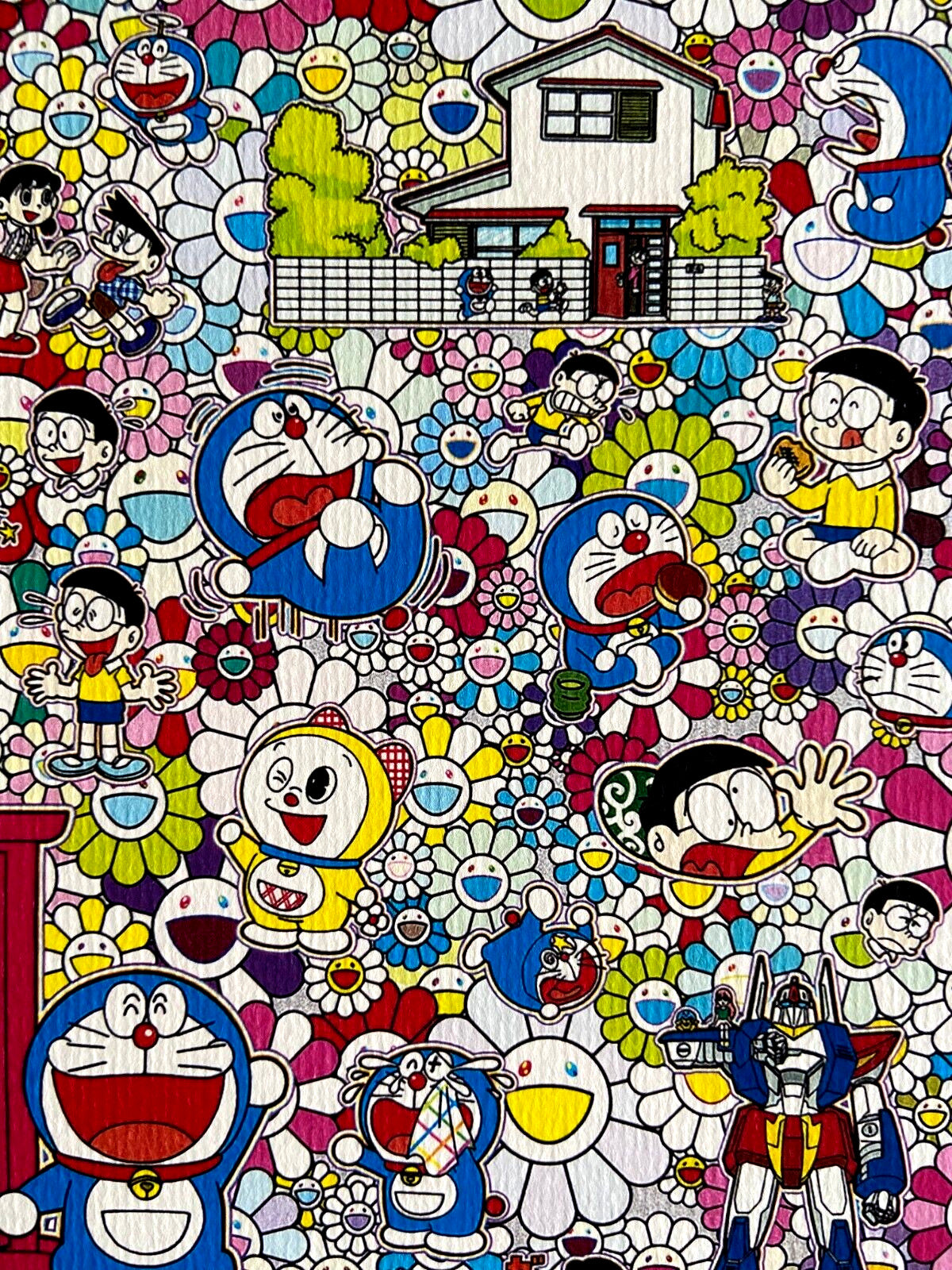 Takashi Murakami Lithograph Mori Art-Museum Coa Limited Edition