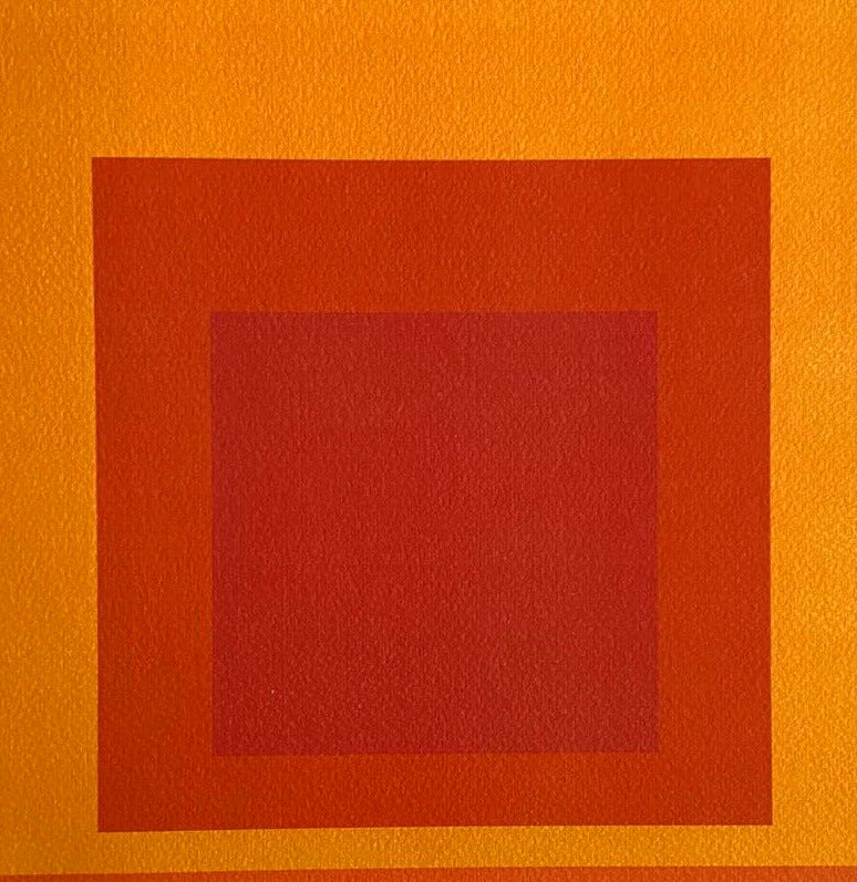 Josef Albers Lithograph Coa Numbered Signed Stamp (Paul Klee)