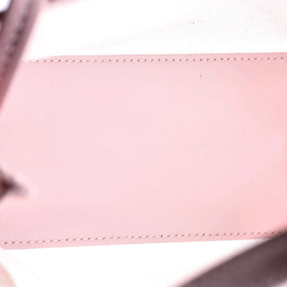 Prada Logo Open Tote Sequined Mesh Small