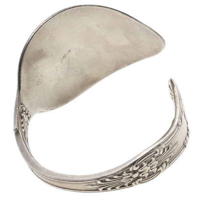 Silver TIFFANY&Co. Spoon Bangle Bracelet