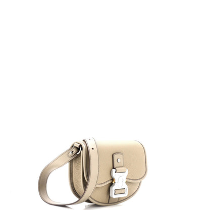 Christian Dior Gallop Flap Messenger Bag Leather Mini