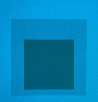 Josef Albers Lithograph Numbered Hand Signed Op Coa Stamped