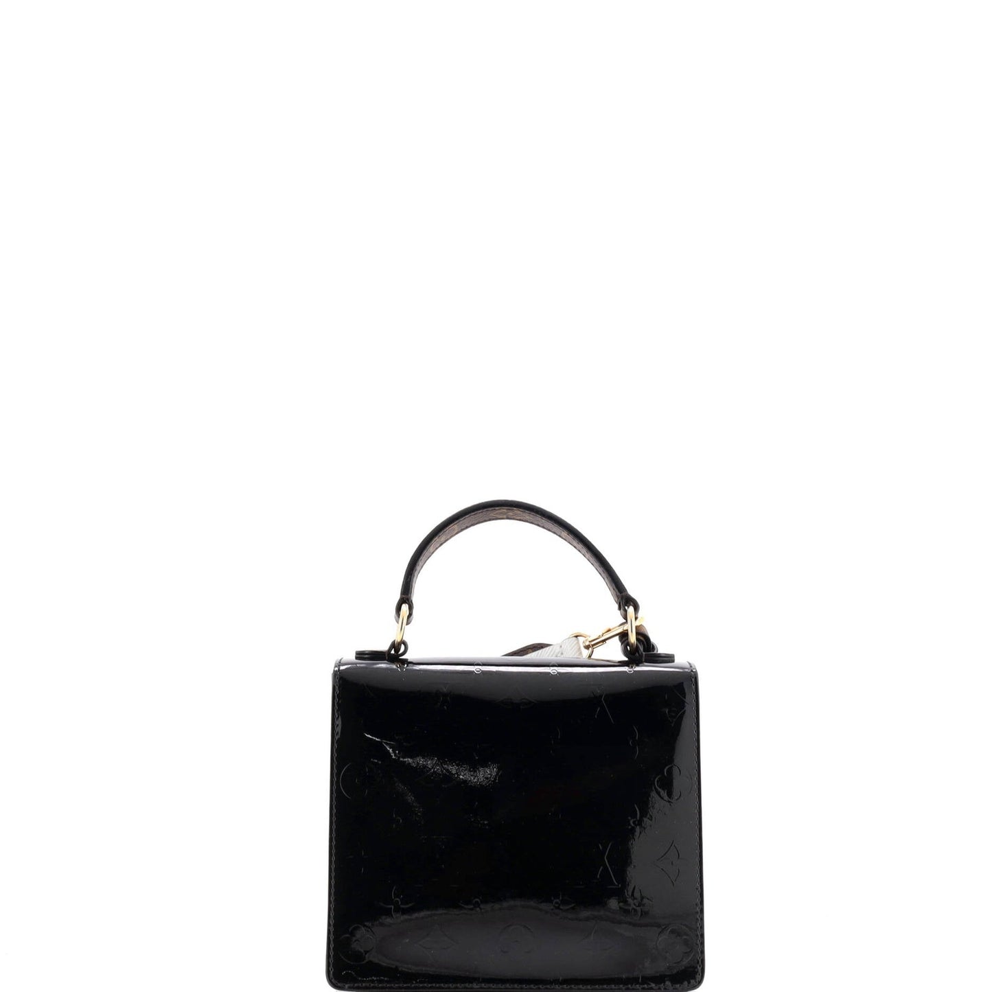 Louis Vuitton Spring Street Nm Handbag Monogram Vernis With Monogram Canvas