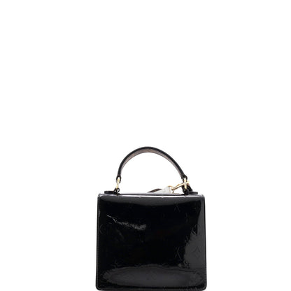 Louis Vuitton Spring Street Nm Handbag Monogram Vernis With Monogram Canvas