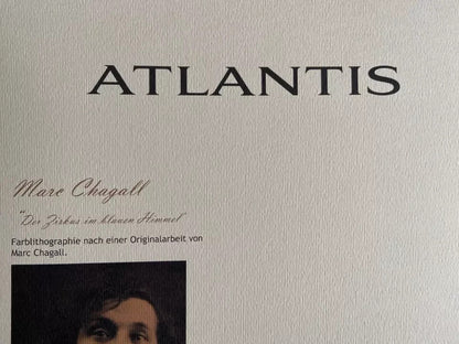 Marc Chagall Lithograph Coa Original Numbered Signed Stamped Certified