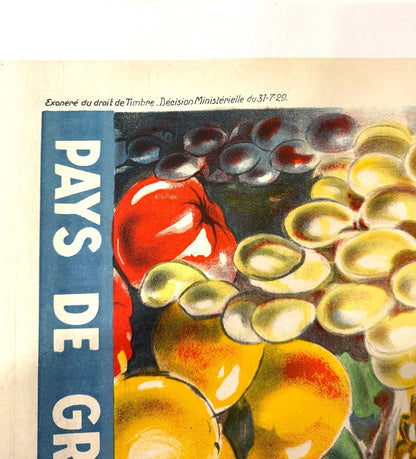 L'Algerie French Colonial Authentic Original Poster Printed In 1930 By Henri Dor