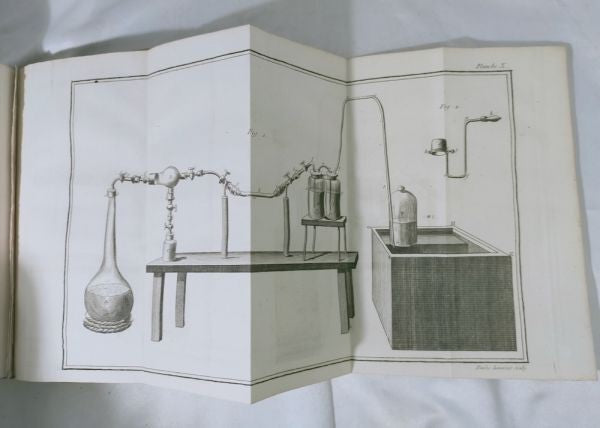 1801 Lavoisier Traite Elementaire De Chimie 3Rd Edition 2 Vols Complete Vellum