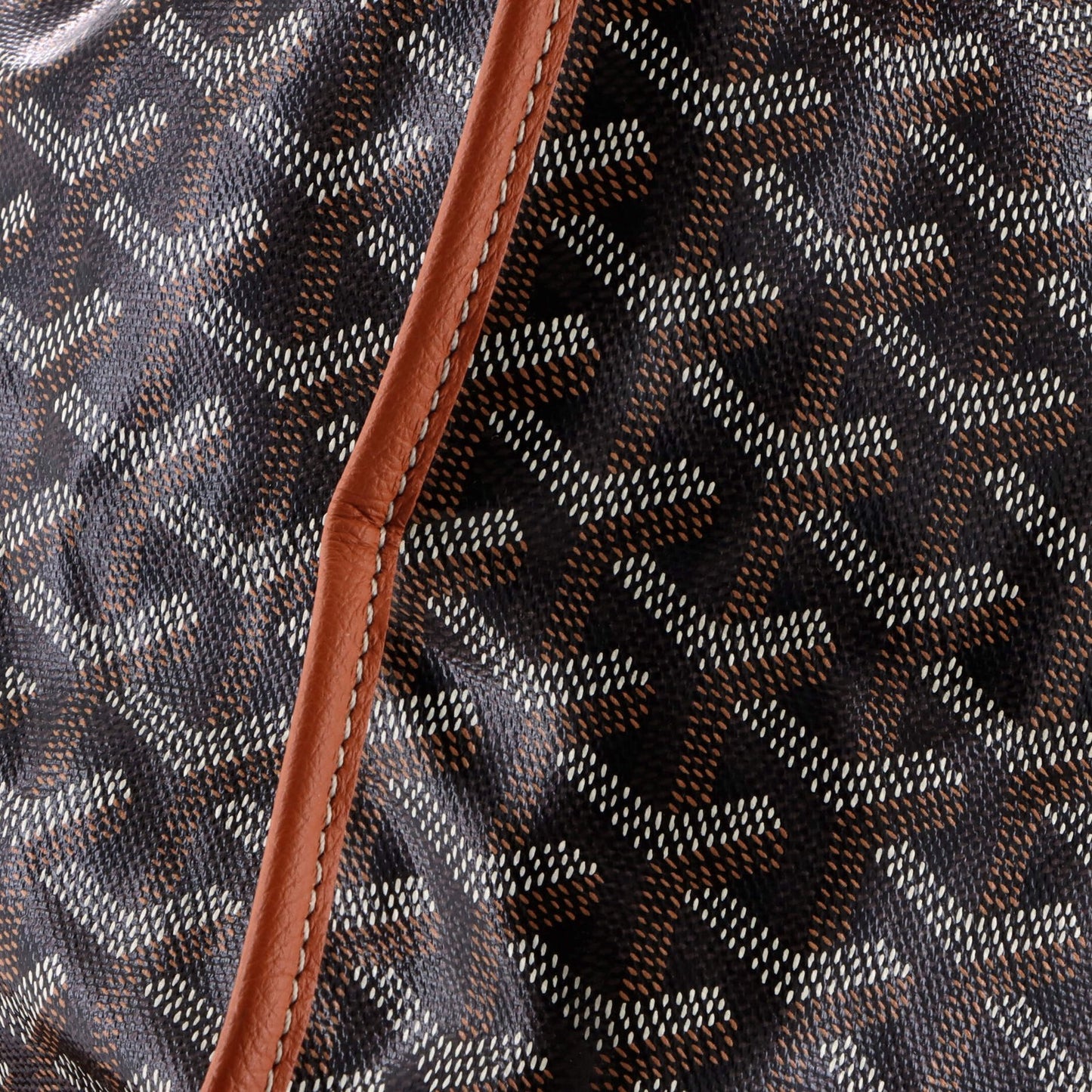 Goyard Saint Leger Briefcase Backpack Coated Canvas