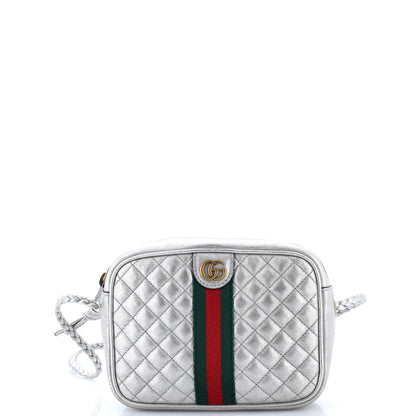 Gucci Trapuntata Camera Bag Quilted Leather Mini
