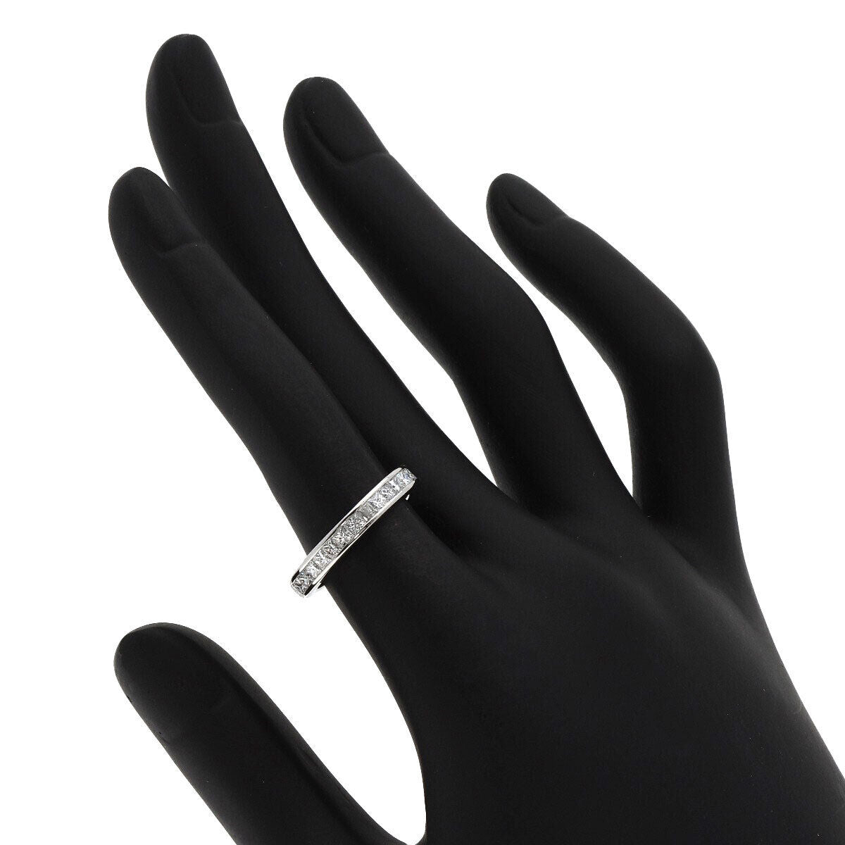 Harry Winston Ring Princess Eternity Platinum