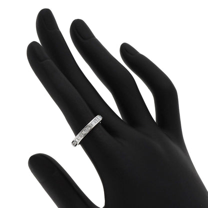 Harry Winston Ring Princess Eternity Platinum