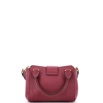 Burberry Buckle Tote Leather Small