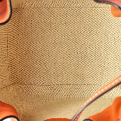 Loewe Hammock Bag Leather And Printed Canvas Mini