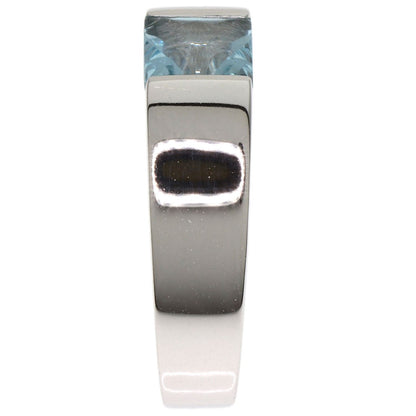 Cartier Tank Aquamarine #51 Ring K18 White Gold