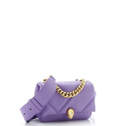 Bvlgari Serpenti Cabochon Messenger Bag Diagonal Quilted Leather Mini