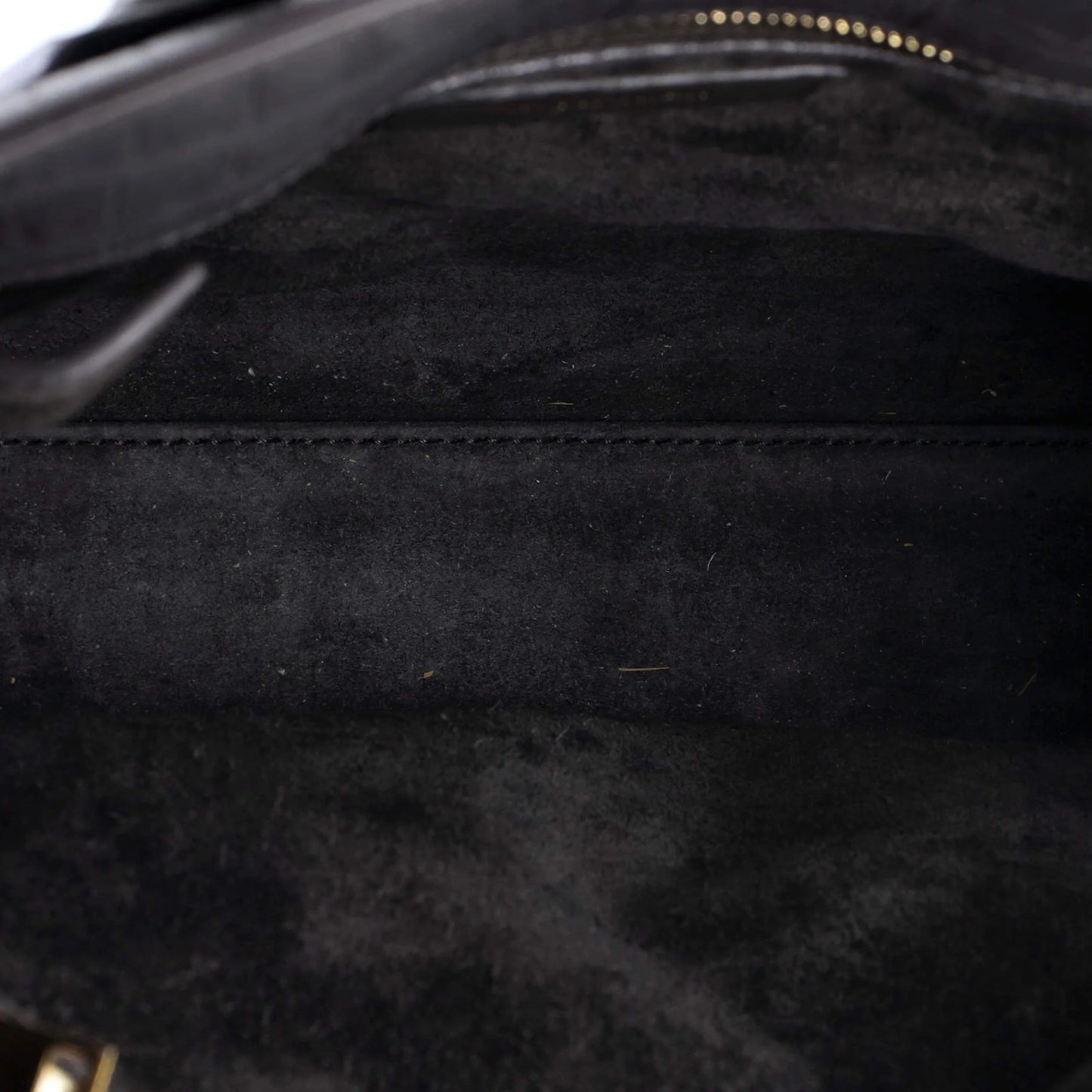 Saint Laurent Sac De Jour Nm Bag Crocodile Embossed Leather Small