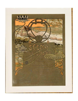 Scena Illustrata Arts Literature Music Theatre Cover Woman 9 1932