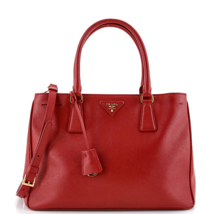 Prada Gardener'S Tote Saffiano Leather Medium