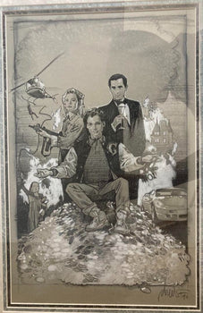 Drew Struzan Original Drawing Unique Art Work
