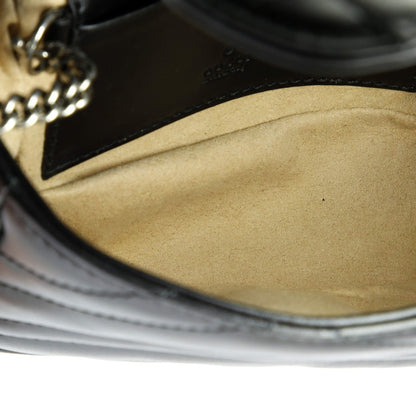Gucci Gg Marmont Flap Belt Bag Matelasse Leather Mini