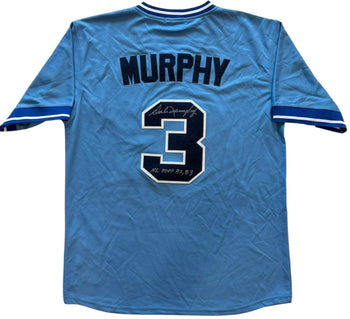 Dale Murphy Autographed Braves Mitchell & Ness Authentic Jersey